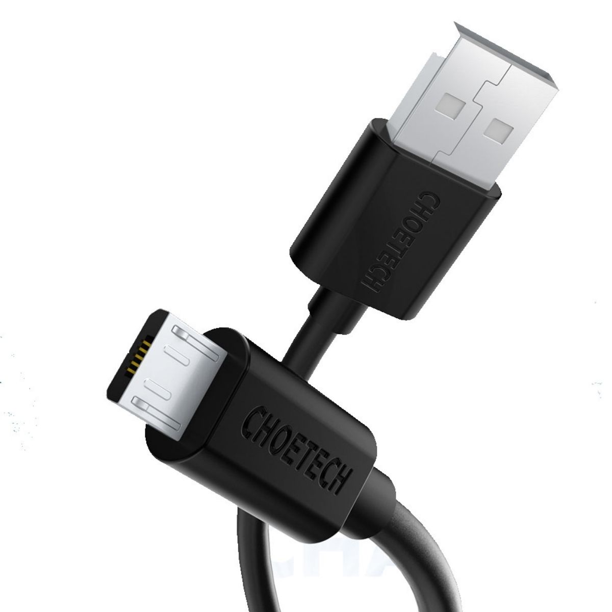 Cáp sạc nhanh và truyền dữ liệu Usb to Micro Choetech AB003 dài 1.2m
