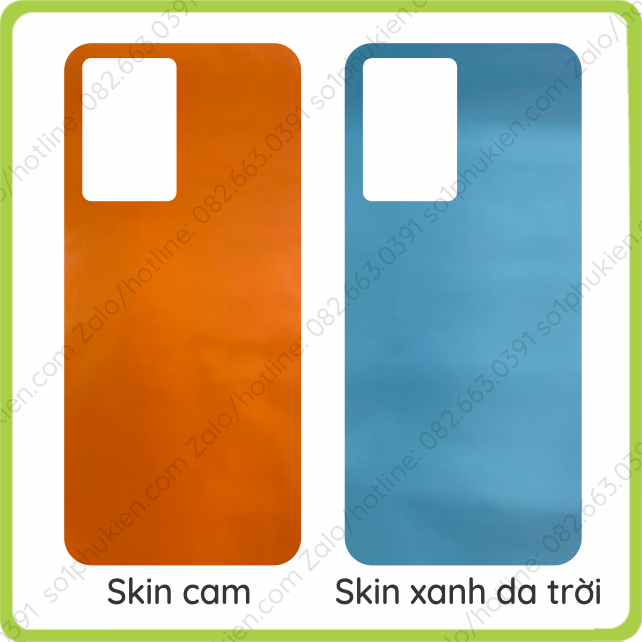 Miếng dán mặt lưng skin carbon Oppo A57 2022 (4G/5G)