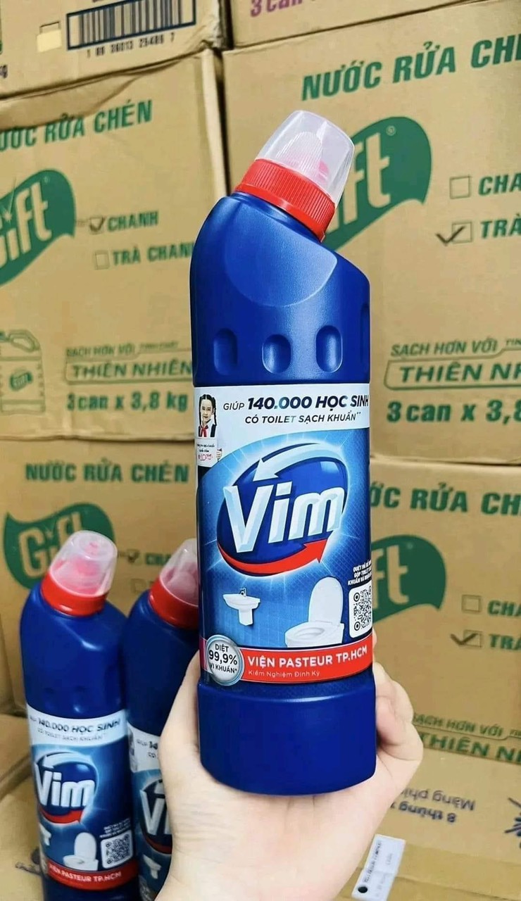 TẨY BỒN CẦU VIM 450ML