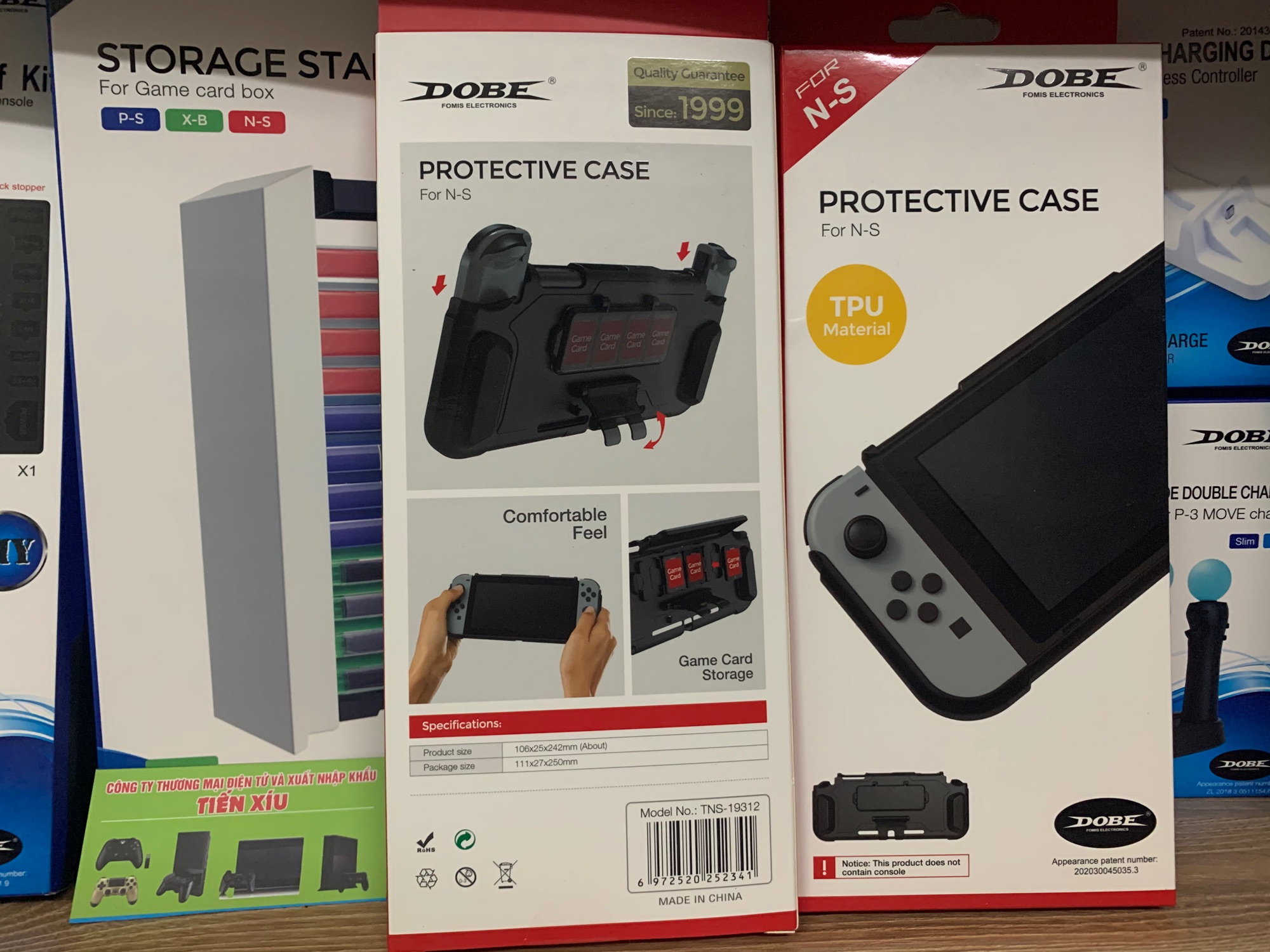Case ốp TPU nguyên khối protective pack cho nintendo switch v1 v2