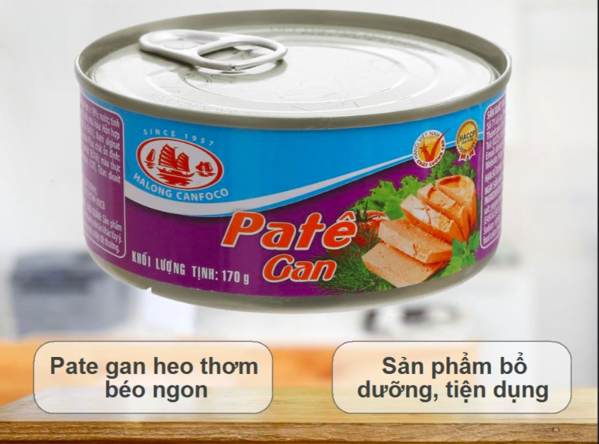 Pate gan Hạ Long 170g