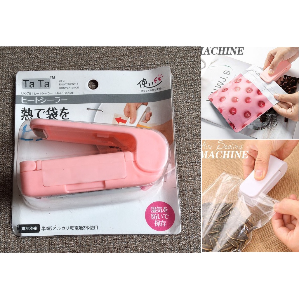 máy hàn miệng túi thực phẩm kích thước nhỏ cầm tay