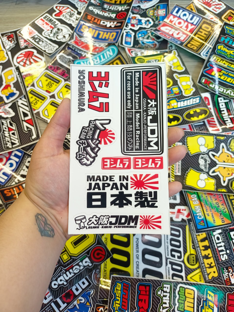 TEM SET STICKER JAPAN