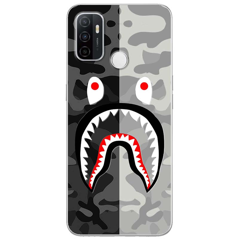 Ốp lưng dành cho Oppo A53 mẫu Bape