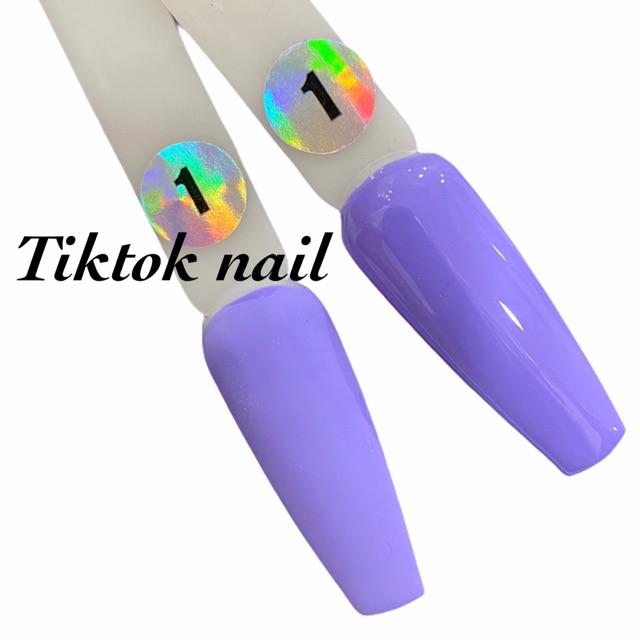 Sơn gel màu tím