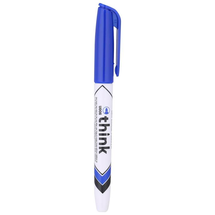 Bút dạ bảng DELI - Mực Đen/Xanh ngòi 1.2mm - 12 chiếc/hộp - EU00620/EU00630 - Hình ảnh 7