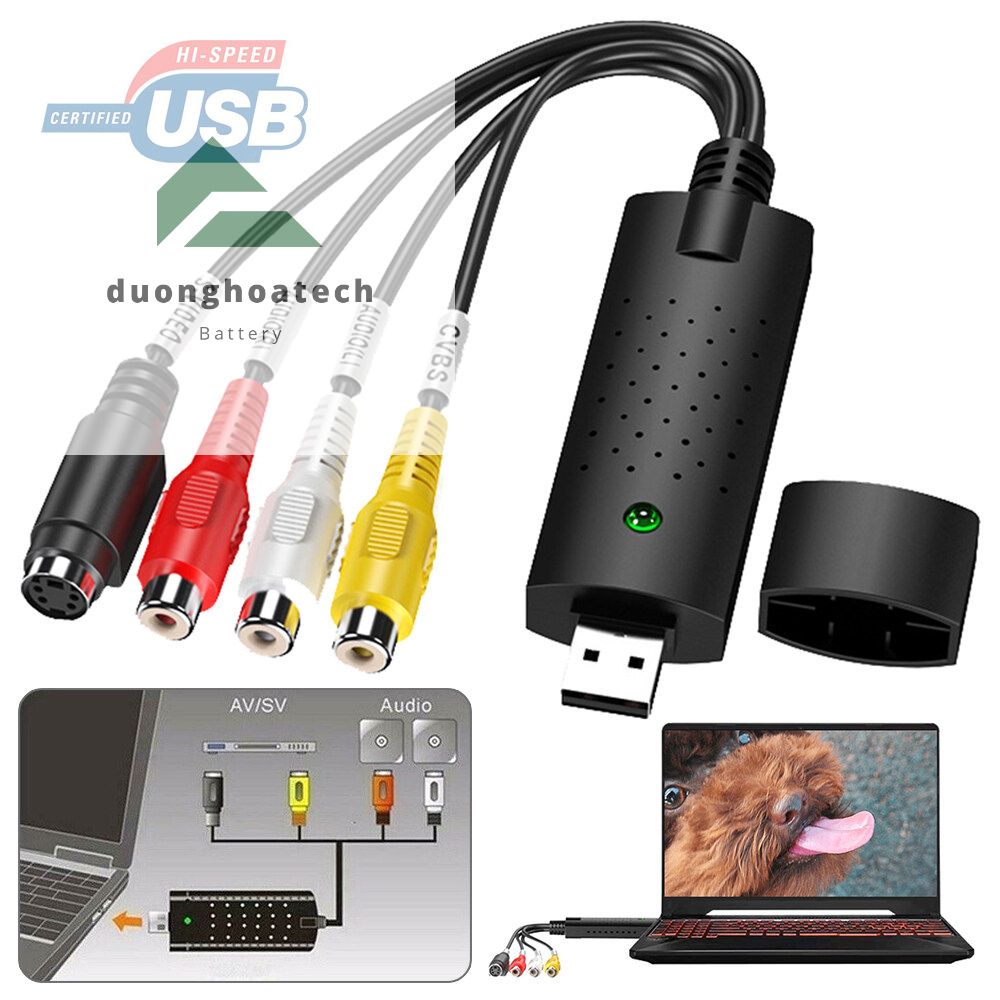 [HCM]EASYCAP Bộ Chuyển Đổi USB Sang AV