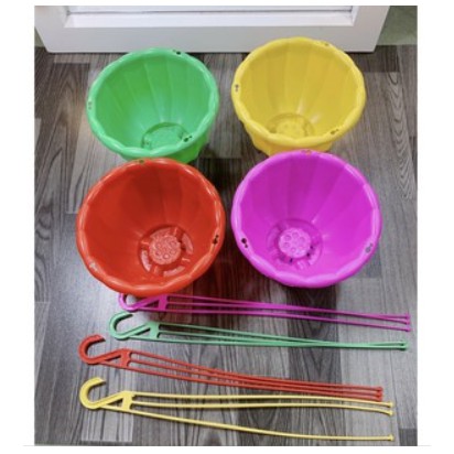 Chậu bí nhựa trồng hoa loại to
