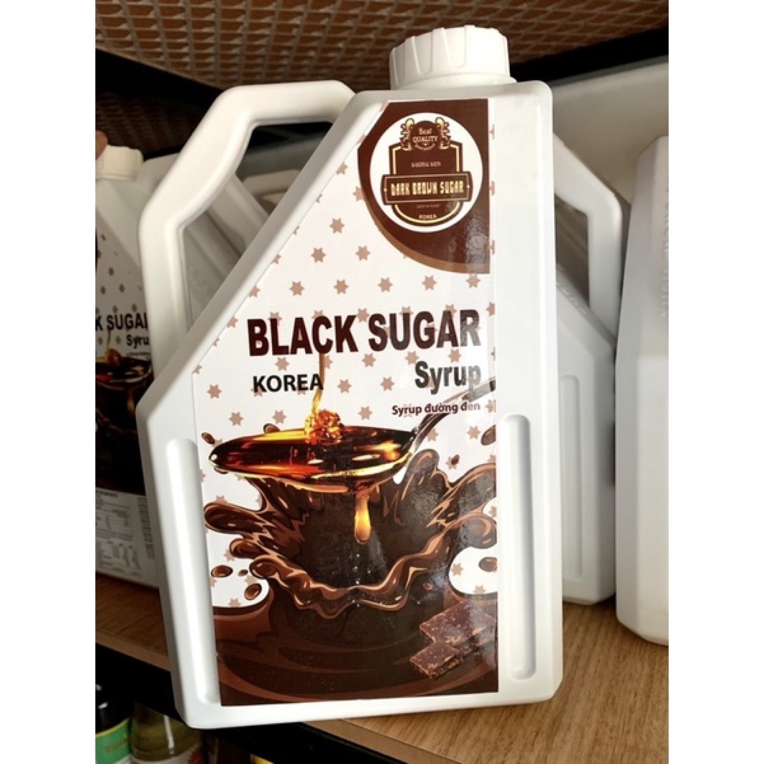 Siro Đường Đen Hàn Quốc Black Sugar Can 2.5kg
