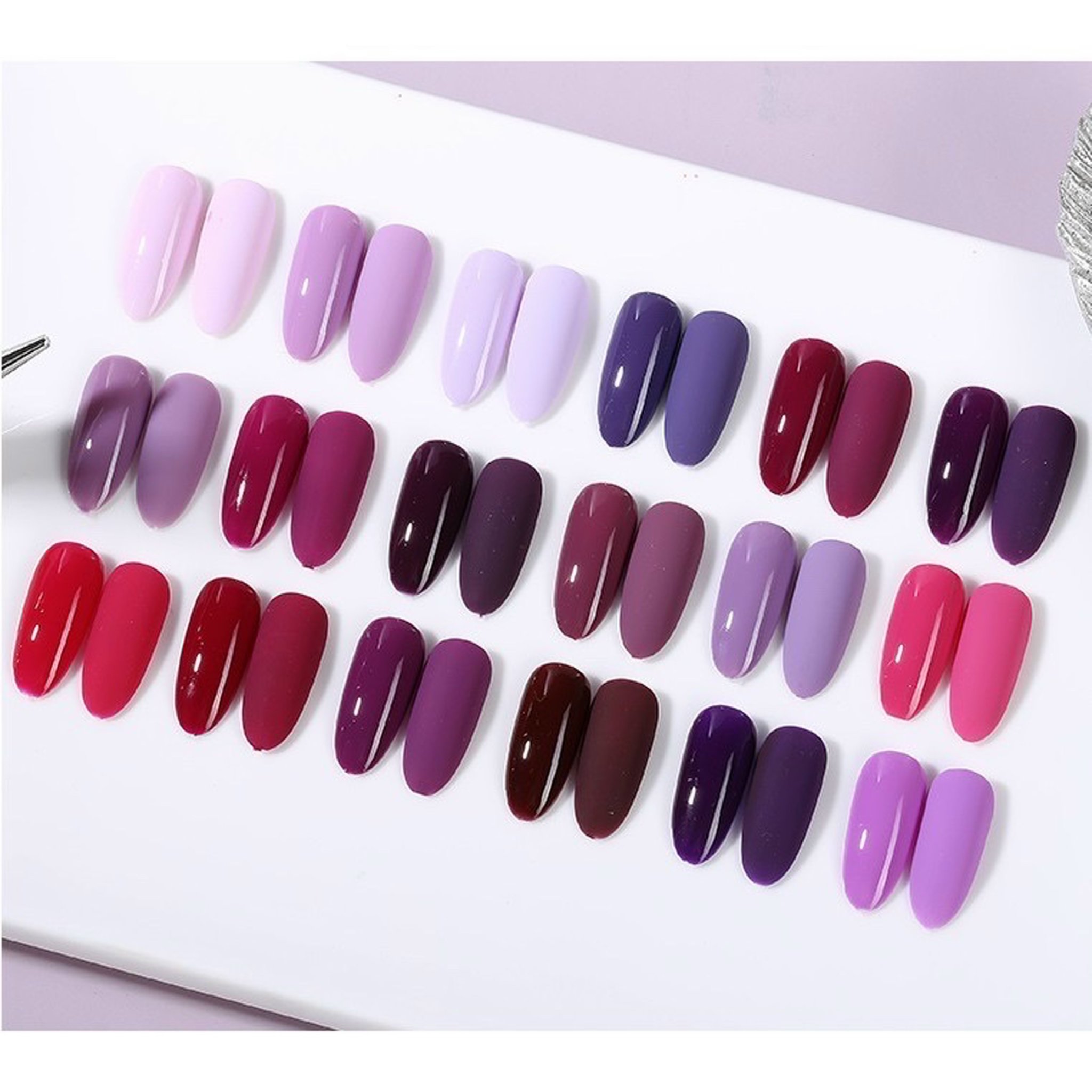 [HCM]SƠN GEL AS Mã PRO tím đỏ