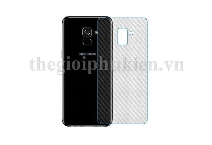 Miếng dán lưng vân carbon, các bon SamSung Galaxy A6 2018