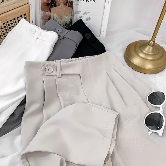 Baggy nữ cạp lệch 1 cúc