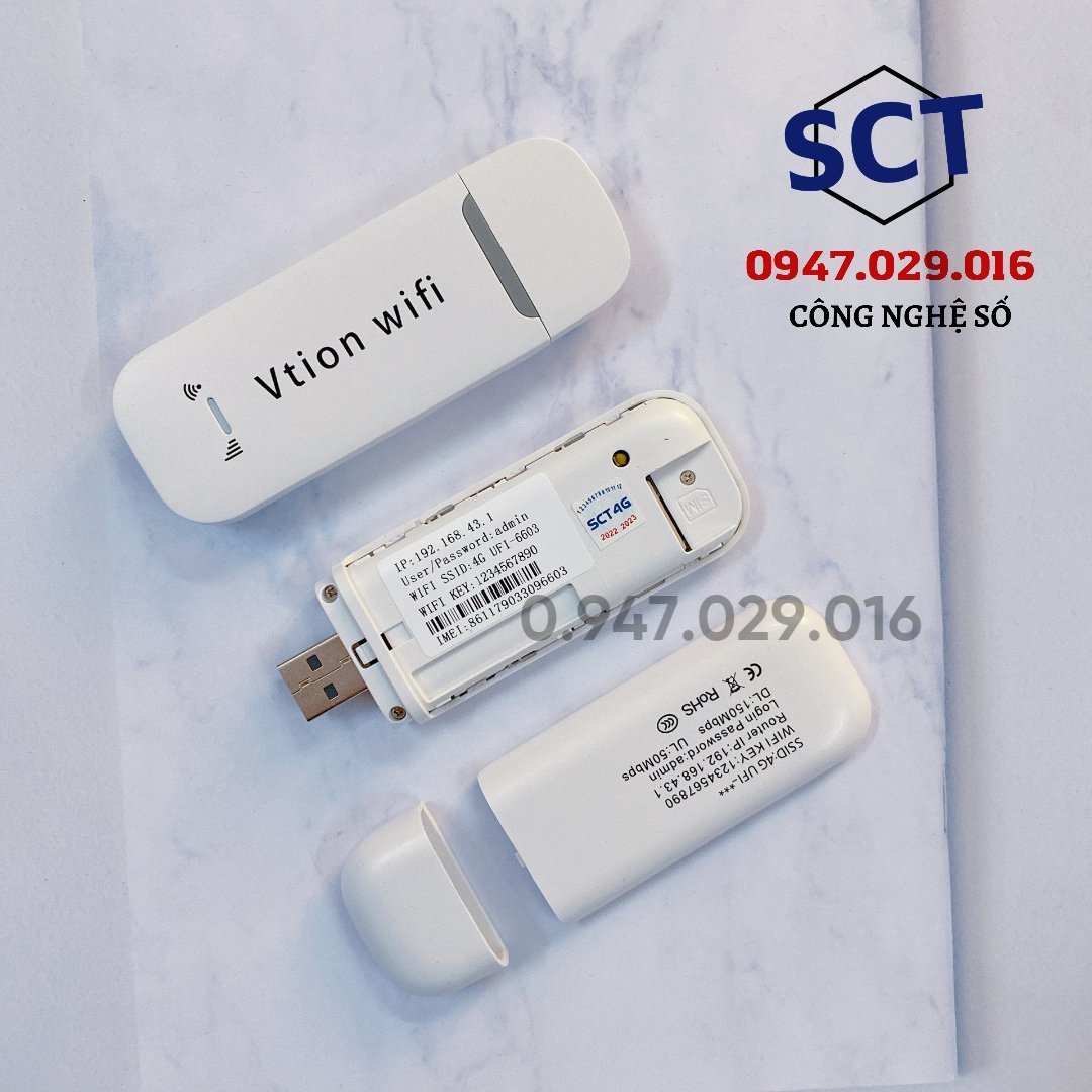 (Tặng Kèm Sim 4G) USB Modem phát wifi DONGLE 4G TỐC ĐỘ CAO - Lắp Sim , Cắm Trực Tiếp vào Nguồn Điện Sử Dụng 24/24h - Bảo Hành 3 Tháng Lỗi 1 đổi 1