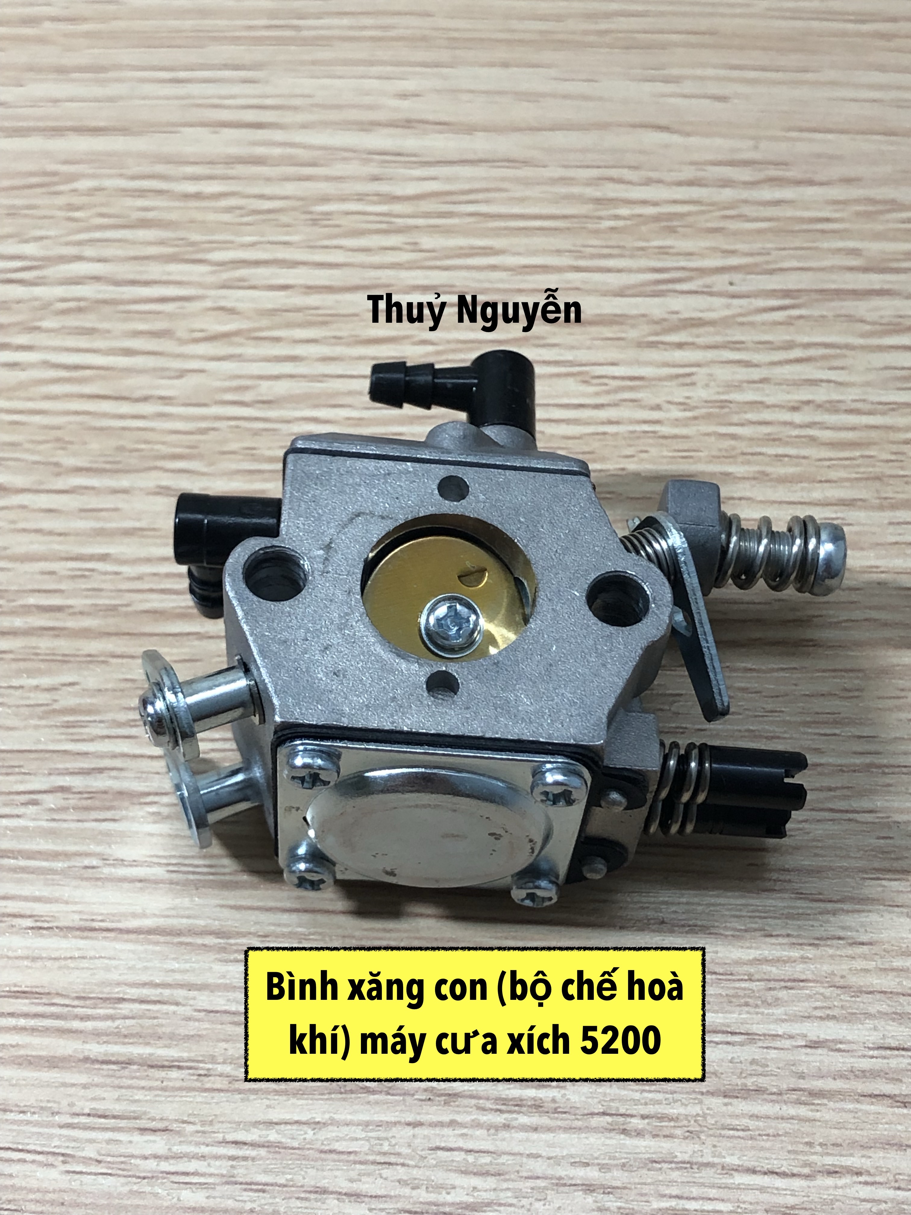 Bình xăng con (Bộ chế hoà khí) máy cưa 5200