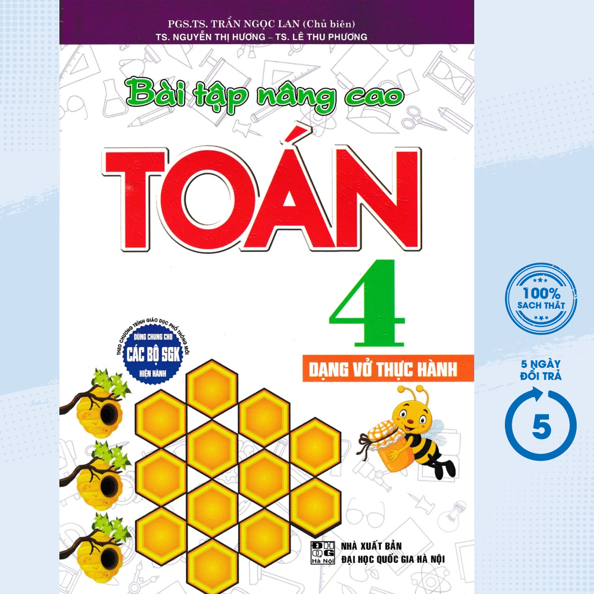 Sách - bài tập nâng cao toán 4 - dạng vở thực hành - ha - newshop