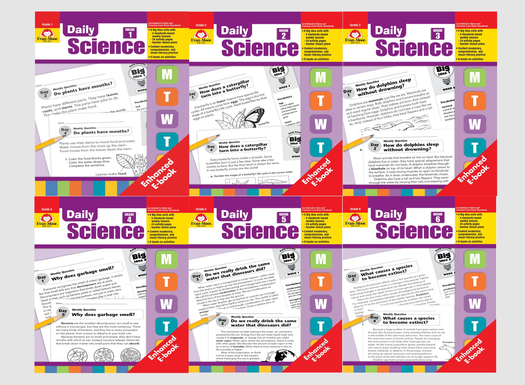 Daily Science - Evan Moore - Sách bài tập khoa học tiểu học