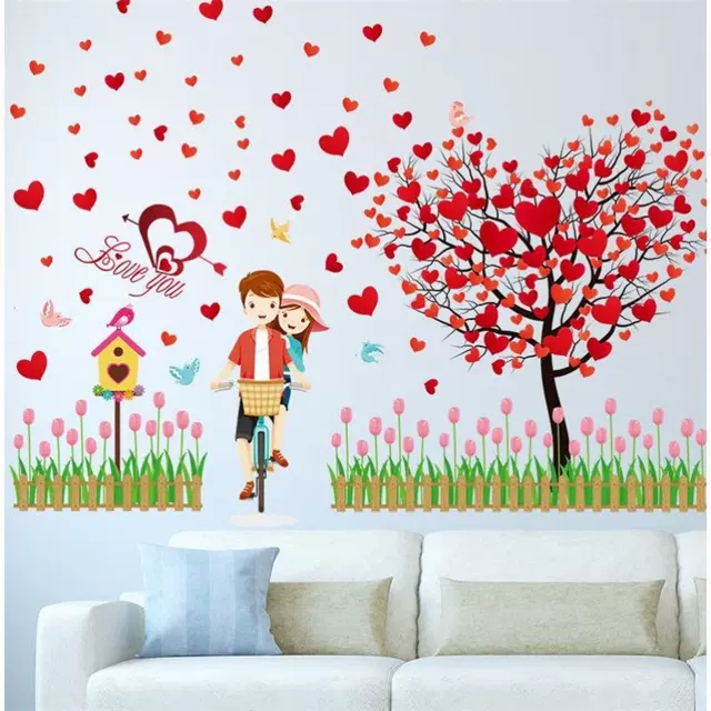 Decal dán tường: Cây gia đình GL228