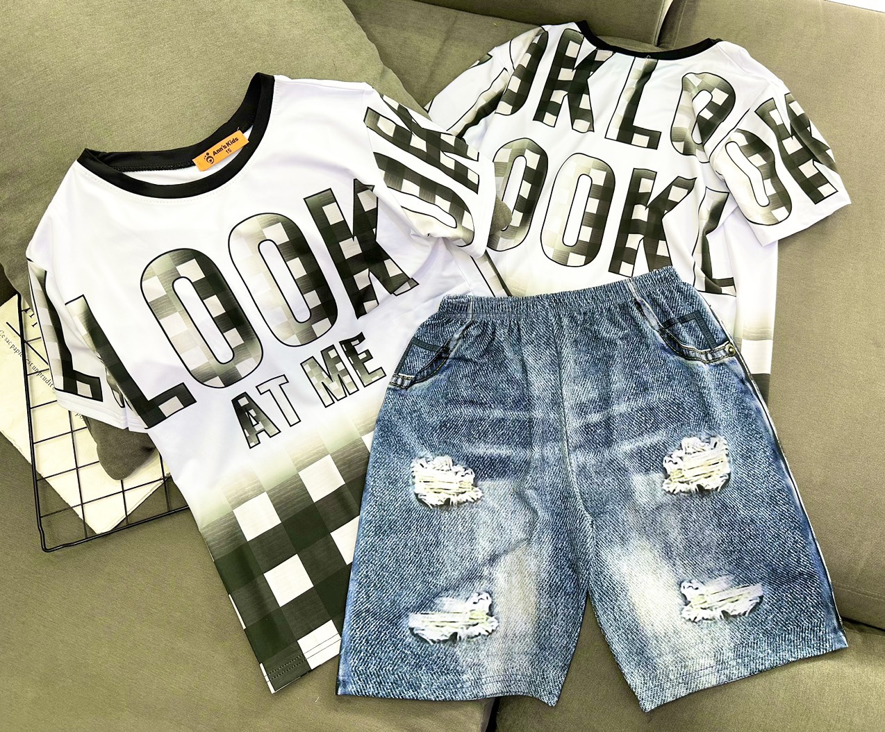 MẪU MỚI Đồ bộ thể thao size cồ vải thun lạnh loại 1 chính phẩm Annkids - Quần áo trẻ em size đại, size cồ Bigsize 007
