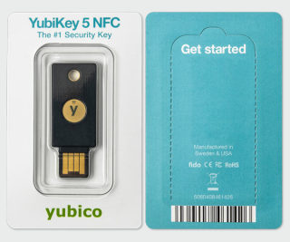 HCMThiết bị xác thực hai yếu tố Yubikey 5 NFC thumbnail
