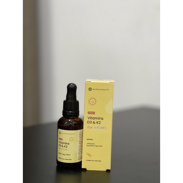 D3k2 Mk7 Nutrivitality Anh Quốc 30ml [MẪU MỚI]
