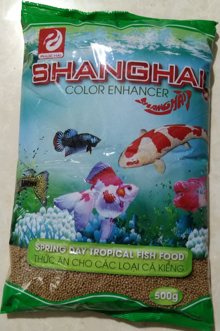 1 GÓI THỨC ĂN CHO CÁ KIỂNG (500G)
