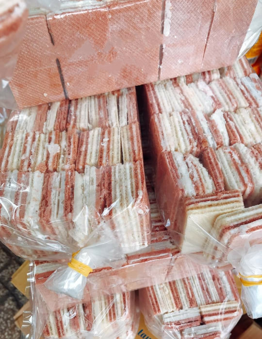 Bánh Xốp Kem Sầu Riêng - Cực Ngon 250G