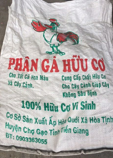 phân gà hữu cơ - gói 2kg