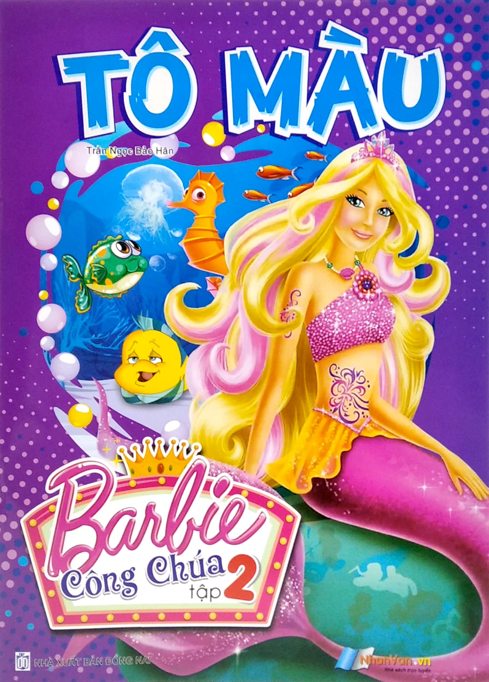 Sách Fahasa - Tô Màu Barbie Công Chúa - Tập 2