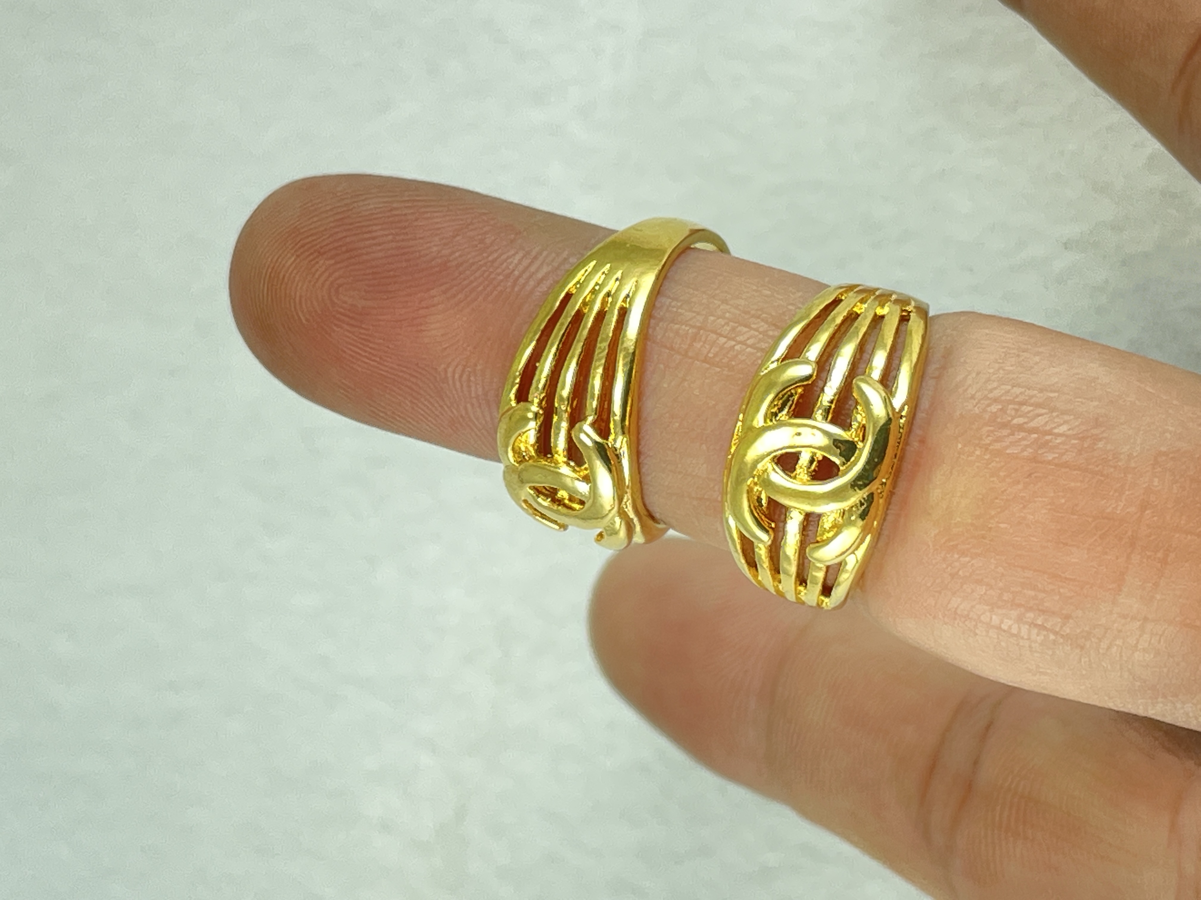 NHẪN NỮ MẠ VÀNG 24K SÁNG BÓNG LẤP LÁNH