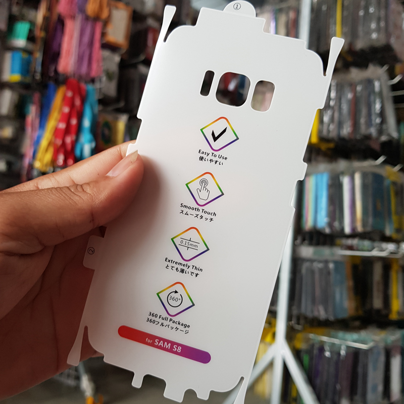 Ppf mặt sau samsung galaxy s8 trong 7 màu cực đẹp