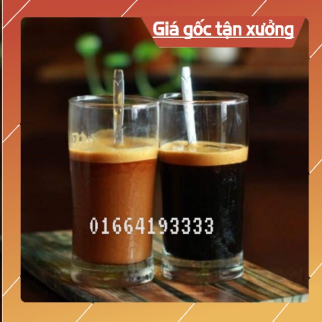 Ly thủy tinh cafe đá cong 245ml 6 cái
