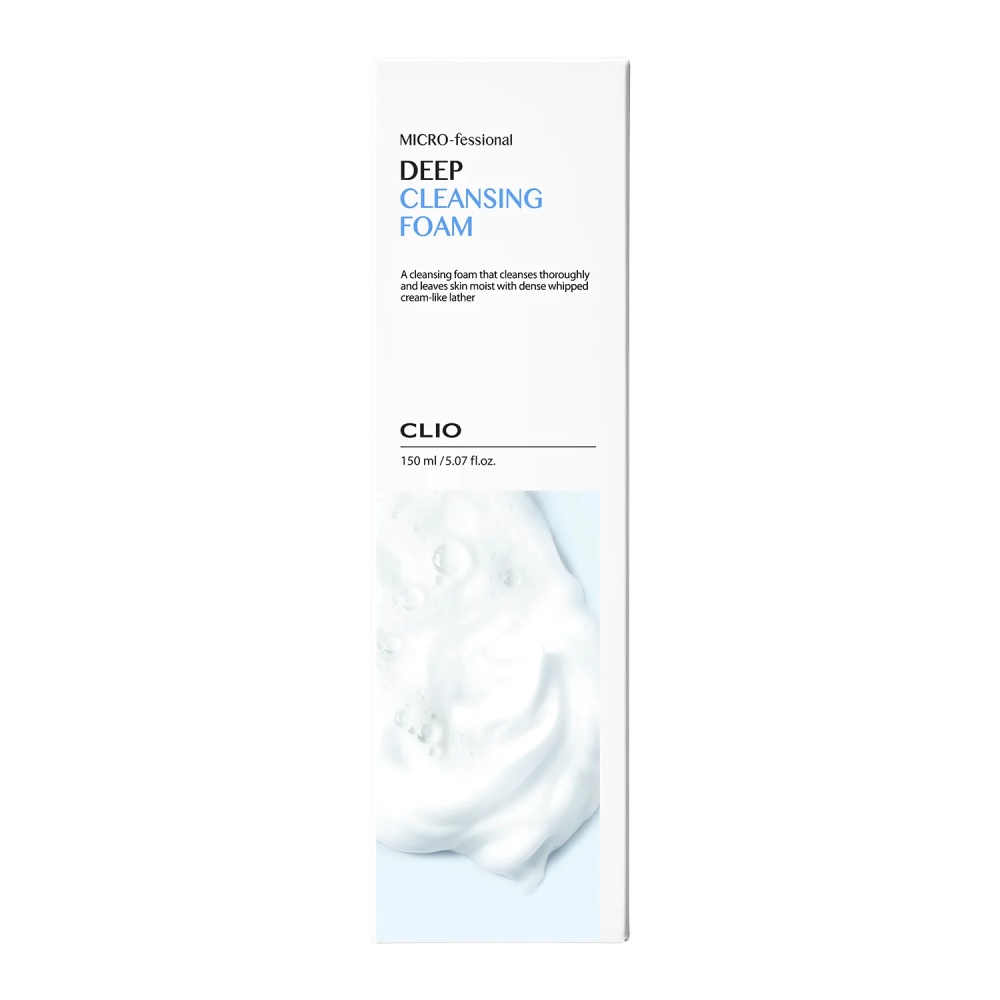 Sữa Rửa Mặt Sạch Sâu Clio Micro-Fessional Deep Cleansing Foam 150ml
