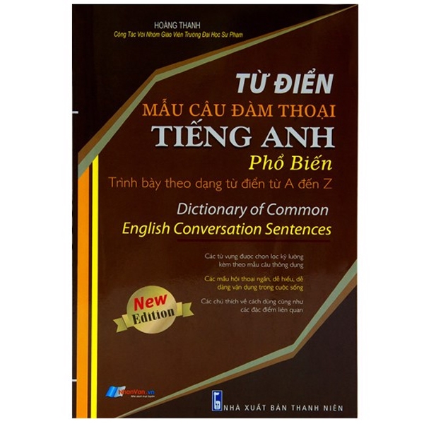 Sách Fahasa - Từ Điển Mẫu Câu Đàm Thoại Tiếng Anh Phổ Biến
