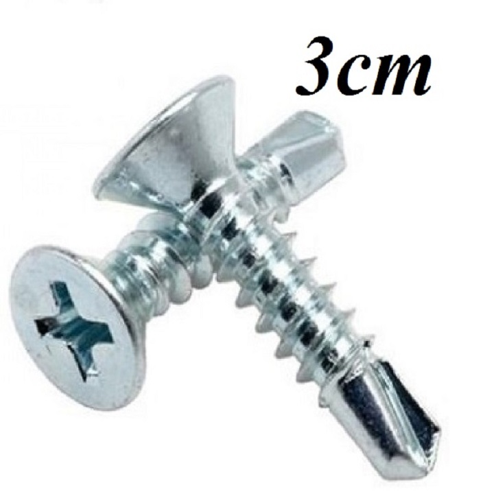 100 con - 3cm VÍT TỰ KHOAN - VÍT SÀN ĐUÔI CÁ