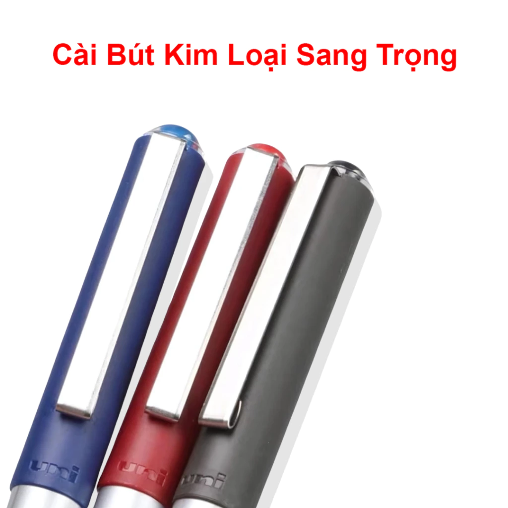 Bút Bi Uniball Eye UB-150 Chính Hãng Bút Bi Mực Nước 0.5mm Viết Êm Không Bị Gỉ Mực