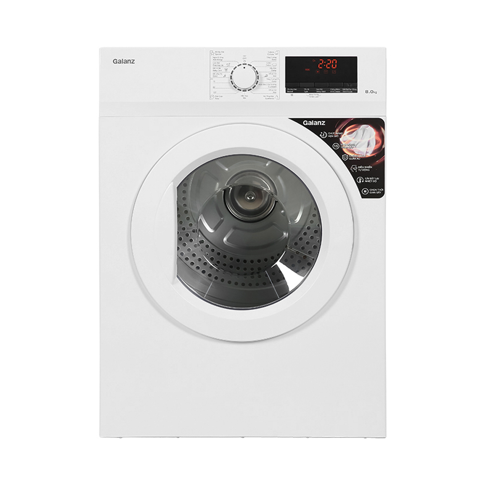 Dryer galanz 8 kg dv-80t5c-warranty 24 month