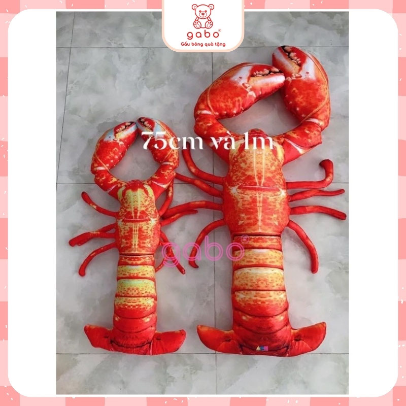 Gối ôm tôm cua ghẹ 3D