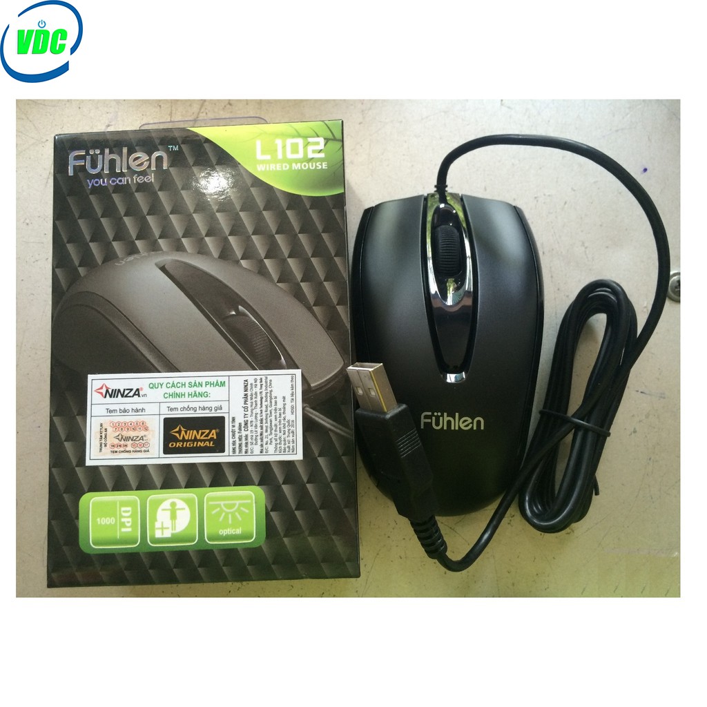 Chuột Máy Tính Có Dây Fulhen L102