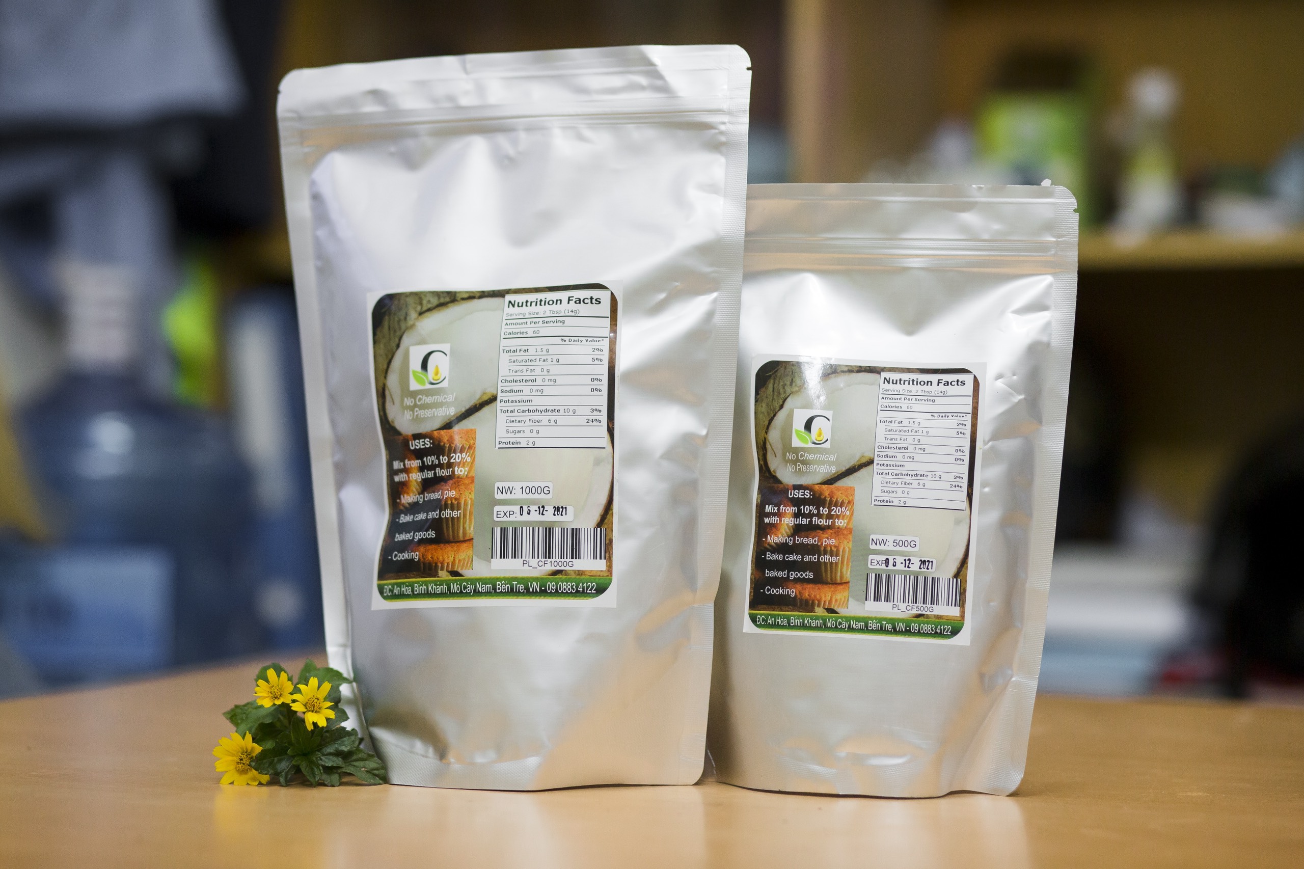 Bột dừa - coconut flour