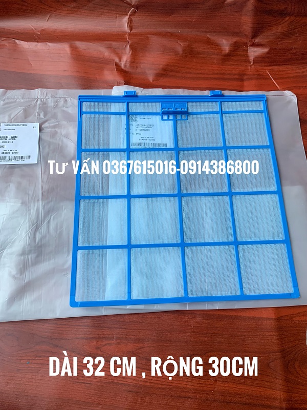 Lưới lọc máy lạnh Panasonic (máy 1 và 1,5 ngựa, 30cm x 32cm)