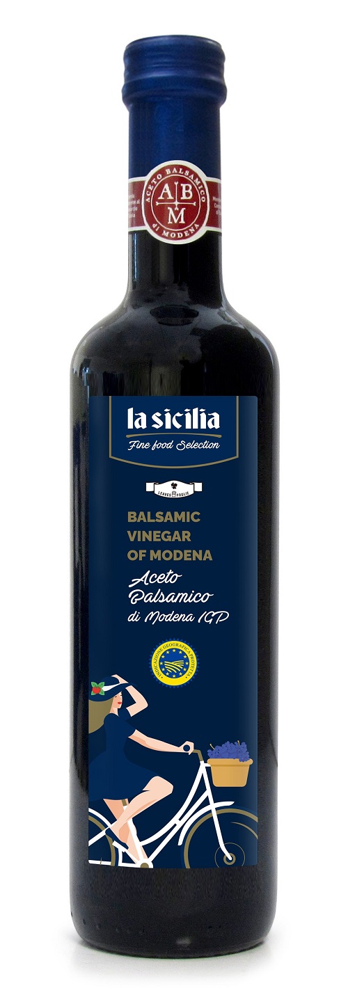 Giấm Balsamic Modena (Balsamic Vinegar of Modena) La Sicilia (Ý) - 500ml [Date 2028]