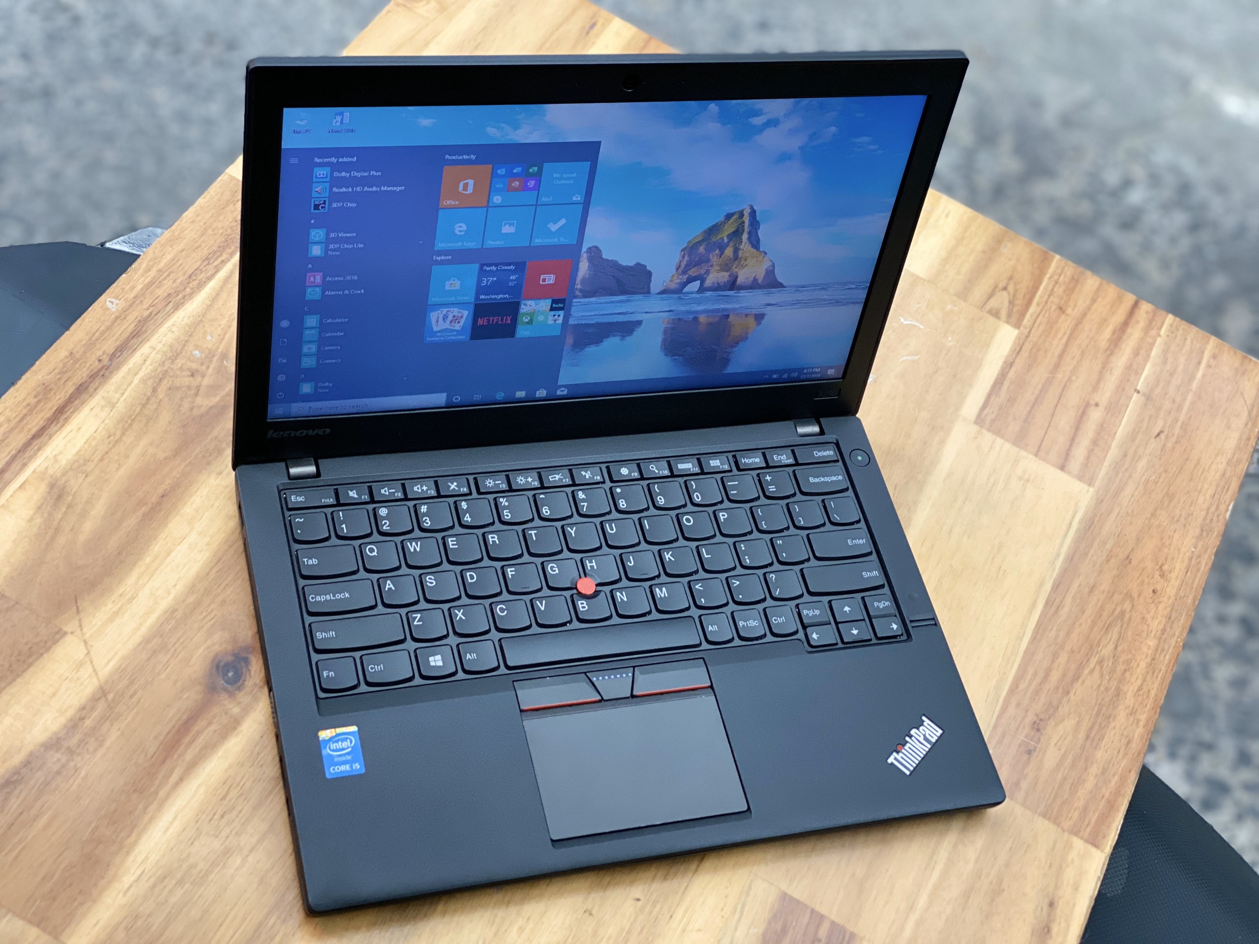 [Trả góp 0%]THINKPAD X250 CORE I5 5200U RAM 8GB SSD 256GB 12.5INCH