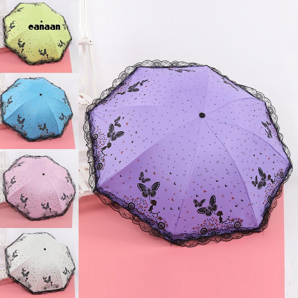 [HCM](GIÁ ƯU ĐÃI)Dù đi mưa xếp gọn hình bướm viền ren dù che mưa che gió ô đi mưaÔ DÙ ĐI MƯA HÌNH BƯỚM 3 LỚP CAO CẤP nhỏ gọn xinh xắn nhiều dễ thương.