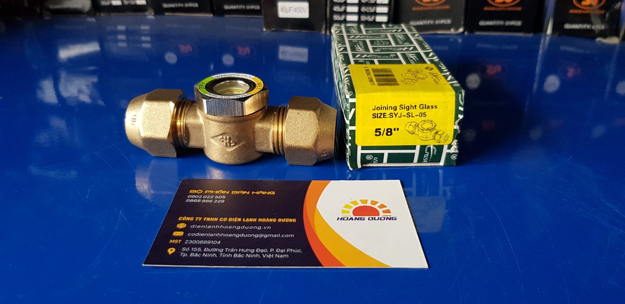 Mắt soi gas Phi 16 ( 5/8') kết nối zắc co