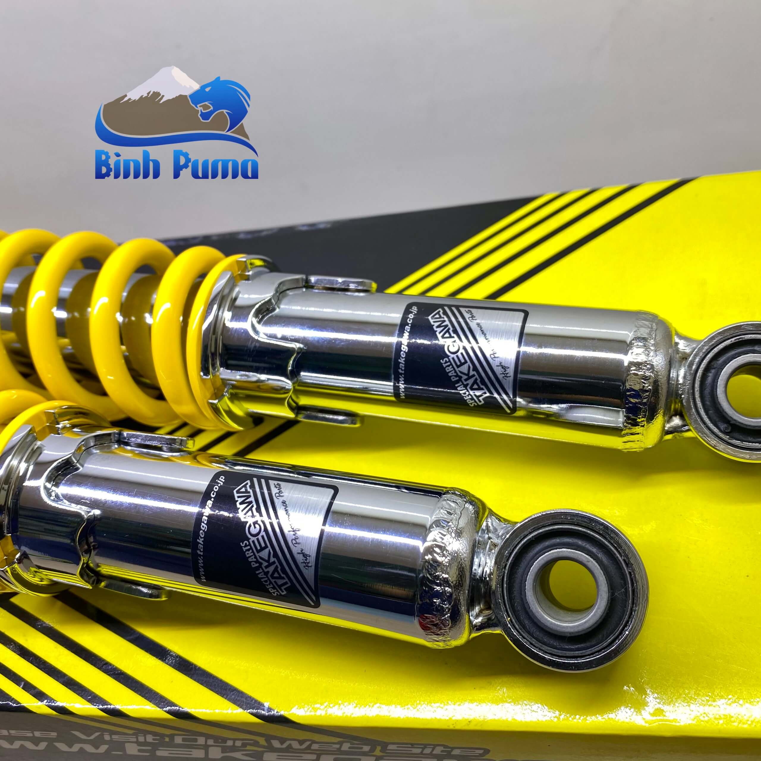 [HCM]Phuộc Chiều Dài 345mm TAKEGAWA Vàng
