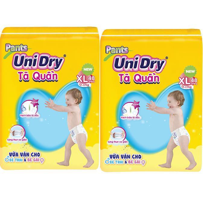 COMBO 2 GÓI TÃ QUẦN UNIDRY XL48