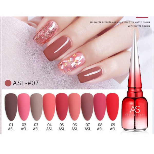 [HCM]Sơn Gel As mã ASL 15ml - chai đỏ siêu sang