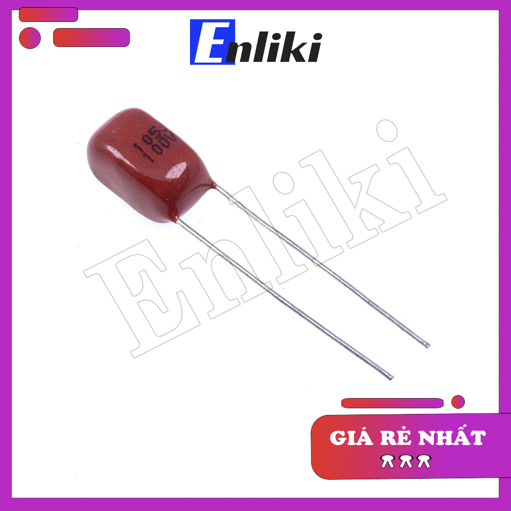 Tụ 1uF CBB105J 100V 5mm