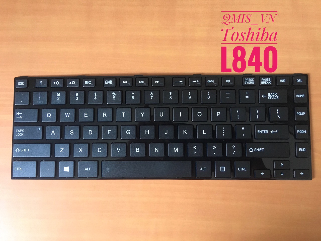 Bàn phím laptop Toshiba Satellite  L800 L805 L830 L840 L845 C800 C840 C845 M600 M640 M840 – L840