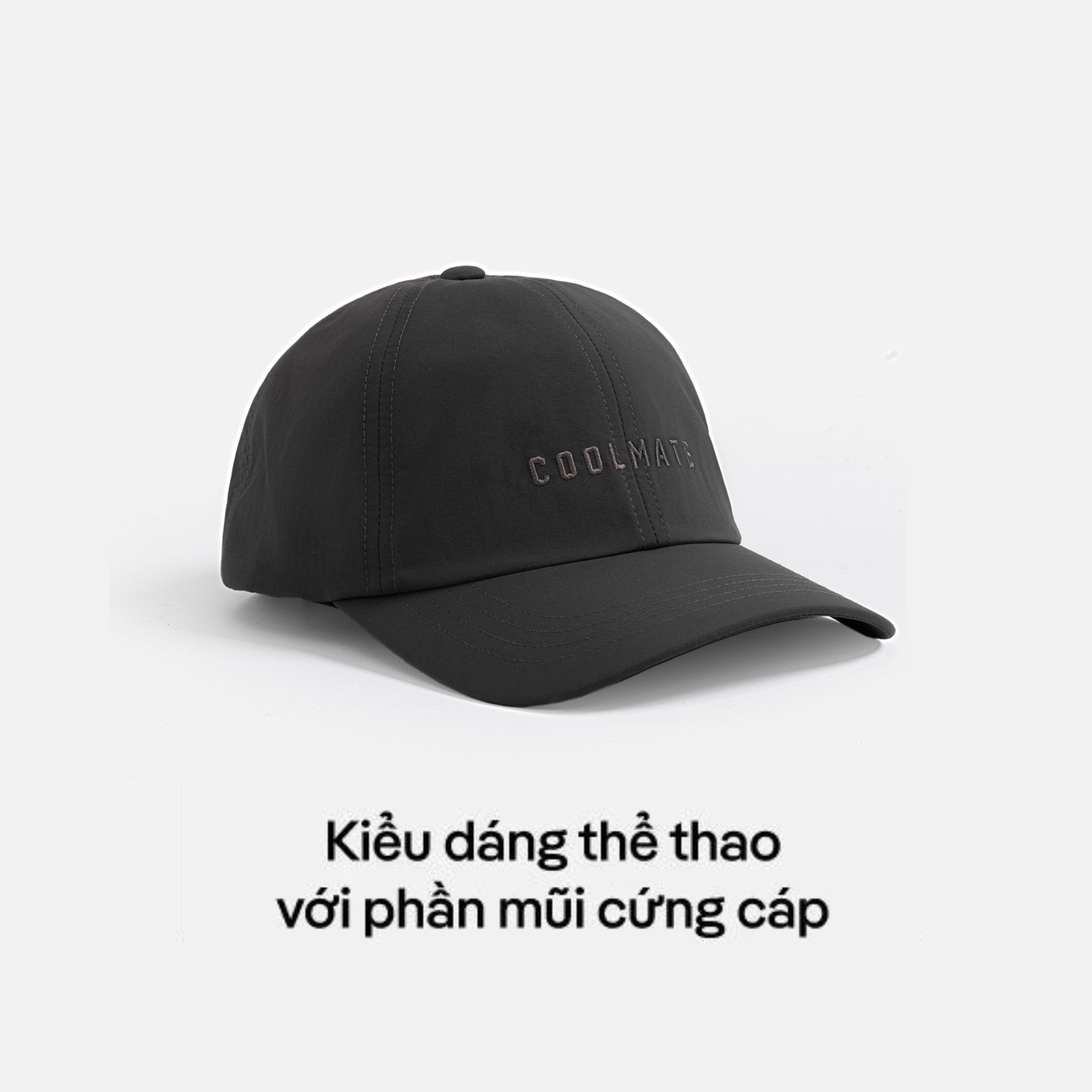 [CHỈ 10.10 TẶNG QUÀ ĐƠN 329K]Mũ/Nón lưỡi trai nam Classic Cap thêu logo - thương hiệu Coolmate